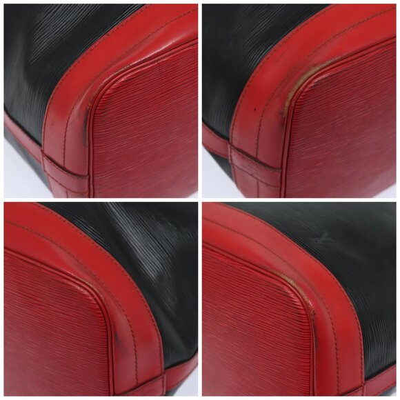 LOUIS VUITTON Epi Noe Shoulder Bag By color Black Red M44017 LV Auth 81573 - Picture 16 of 16